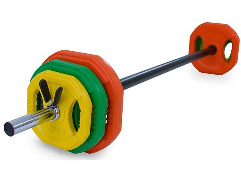 Cardio pump barbell discount set